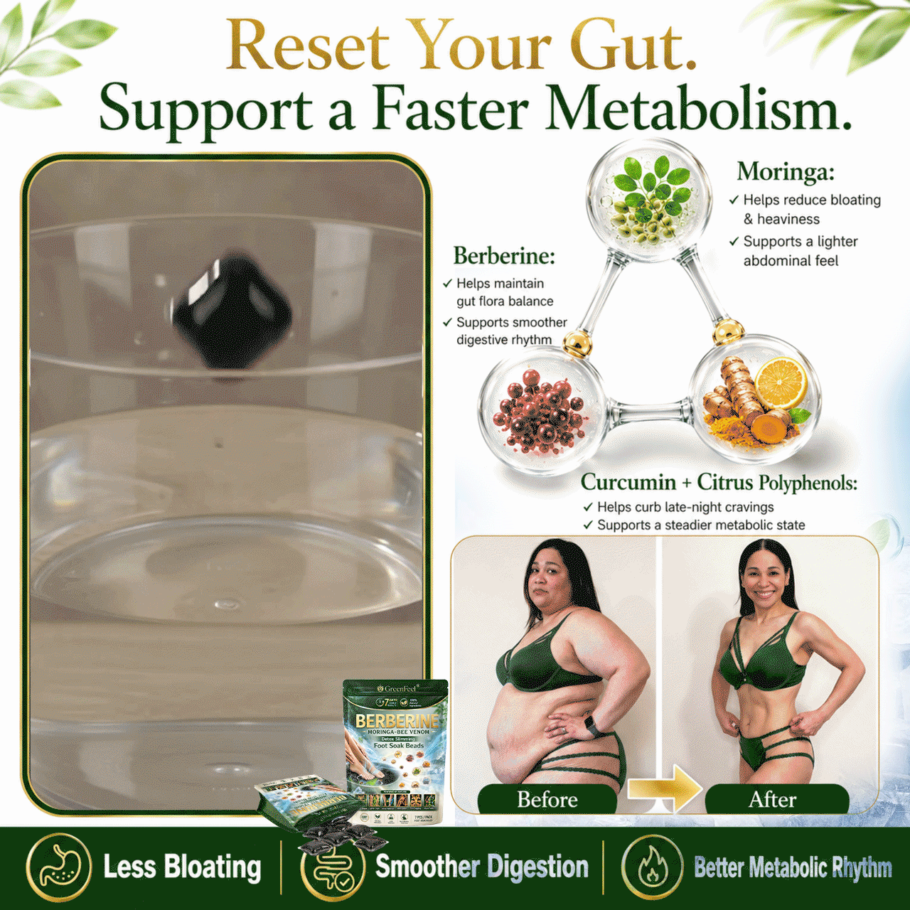 英☘️𝑮𝒓𝒆𝒆𝒏𝑭𝒆𝒆𝒍® 𝑩𝒆𝒓𝒃𝒆𝒓𝒊𝒏𝒆 𝑴𝒐𝒓𝒊𝒏𝒈𝒂- 𝑩𝒆𝒆 𝑽𝒆𝒏𝒐𝒎 𝑫𝒆𝒕𝒐𝒙 𝑺𝒍𝒊𝒎𝒎𝒊𝒏𝒈 𝑭𝒐𝒐𝒕 𝑺𝒐𝒂𝒌 𝑩𝒆𝒂𝒅 𝑺𝒖𝒑𝒑𝒐𝒓𝒕𝒔 𝑾𝒆𝒊𝒈𝒉𝒕 𝑴𝒂𝒏𝒂𝒈𝒆𝒎𝒆𝒏𝒕, 𝑳𝒚𝒎𝒑𝒉𝒂𝒕𝒊𝒄 𝑫𝒓𝒂𝒊𝒏𝒂𝒈𝒆, 𝑯𝒆𝒂𝒍𝒕𝒉𝒚 𝑪𝒊𝒓𝒄𝒖𝒍𝒂𝒕𝒊𝒐𝒏, 𝑭𝒆𝒎𝒊𝒏𝒊𝒏𝒆 𝑾𝒆𝒍𝒍𝒏𝒆𝒔𝒔 & 𝑭𝒊𝒓𝒎𝒆𝒓-𝑳𝒐𝒐𝒌𝒊𝒏𝒈 𝑺𝒌𝒊𝒏🔥