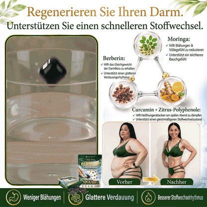 德☘️ GreenFeel® Berberin-Moringa-Bienengift Detox-Schlankheits-Fußbadperlen unterstützen das Gewichtsmanagement, die Lymphdrainage, eine gesunde Durchblutung, das weibliche Wohlbefinden und ein straffer wirkendes Hautbild. 🔥