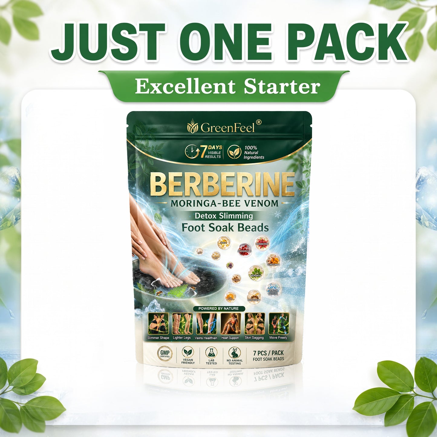 英☘️𝑮𝒓𝒆𝒆𝒏𝑭𝒆𝒆𝒍® 𝑩𝒆𝒓𝒃𝒆𝒓𝒊𝒏𝒆 𝑴𝒐𝒓𝒊𝒏𝒈𝒂- 𝑩𝒆𝒆 𝑽𝒆𝒏𝒐𝒎 𝑫𝒆𝒕𝒐𝒙 𝑺𝒍𝒊𝒎𝒎𝒊𝒏𝒈 𝑭𝒐𝒐𝒕 𝑺𝒐𝒂𝒌 𝑩𝒆𝒂𝒅 𝑺𝒖𝒑𝒑𝒐𝒓𝒕𝒔 𝑾𝒆𝒊𝒈𝒉𝒕 𝑴𝒂𝒏𝒂𝒈𝒆𝒎𝒆𝒏𝒕, 𝑳𝒚𝒎𝒑𝒉𝒂𝒕𝒊𝒄 𝑫𝒓𝒂𝒊𝒏𝒂𝒈𝒆, 𝑯𝒆𝒂𝒍𝒕𝒉𝒚 𝑪𝒊𝒓𝒄𝒖𝒍𝒂𝒕𝒊𝒐𝒏, 𝑭𝒆𝒎𝒊𝒏𝒊𝒏𝒆 𝑾𝒆𝒍𝒍𝒏𝒆𝒔𝒔 & 𝑭𝒊𝒓𝒎𝒆𝒓-𝑳𝒐𝒐𝒌𝒊𝒏𝒈 𝑺𝒌𝒊𝒏🔥