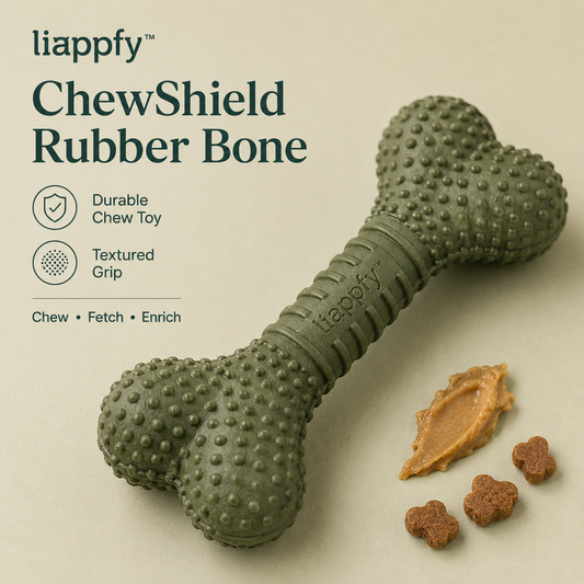 liappfy™ ChewShield Rubber Bone